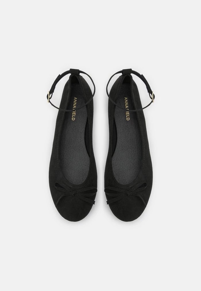 Ballerine ANNA FIELD Anna Field Ankle Strap Ballet Pumps Noir Femme | RXU-5444395